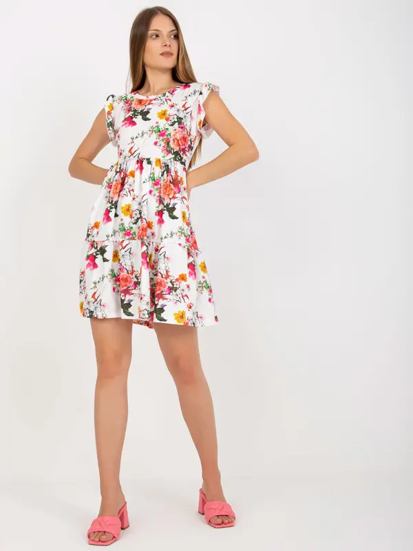 RUE PARIS Dress-RV-SK-8020.99-white-red