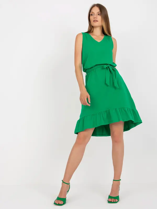 RUE PARIS Dress-RV-SK-8049.64-Green