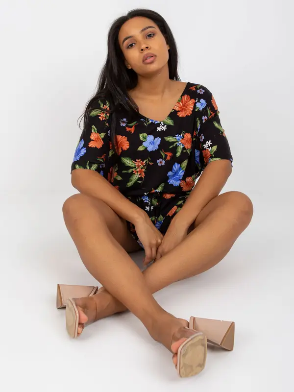 RELEVANCE Dress-RV-SK-8078.80-black-blue