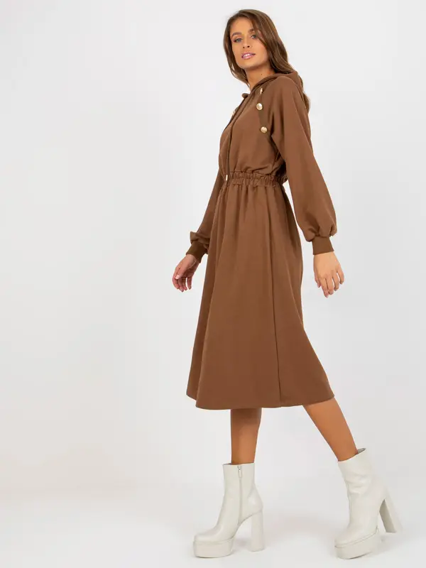 RELEVANCE Dress-RV-SK-8336.12P-brown
