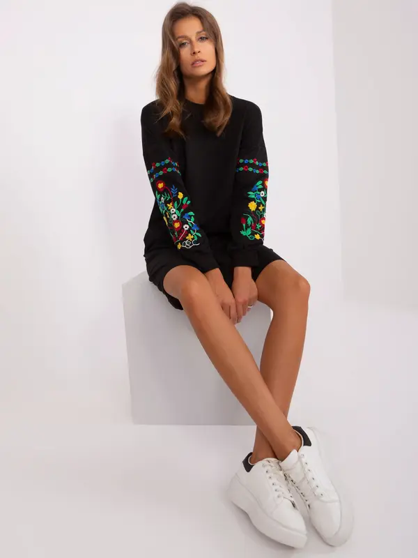 RUE PARIS Dress-RV-SK-8979.94P-black