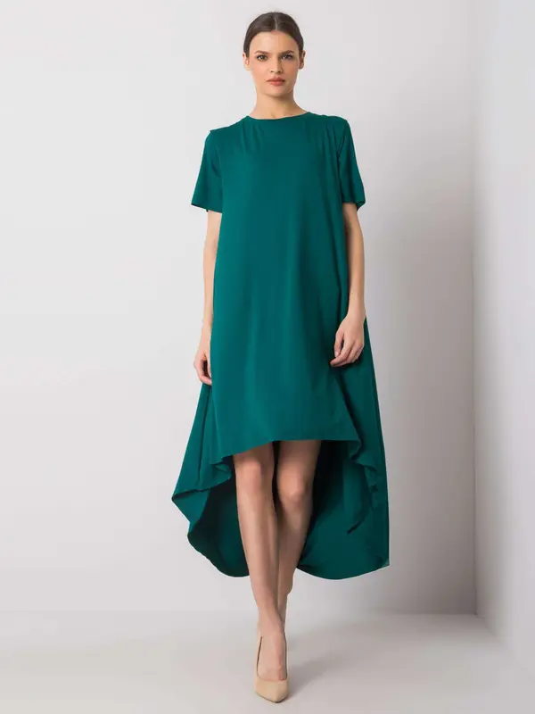 RUE PARIS Dress-RV-SK-R4889.09-dark green