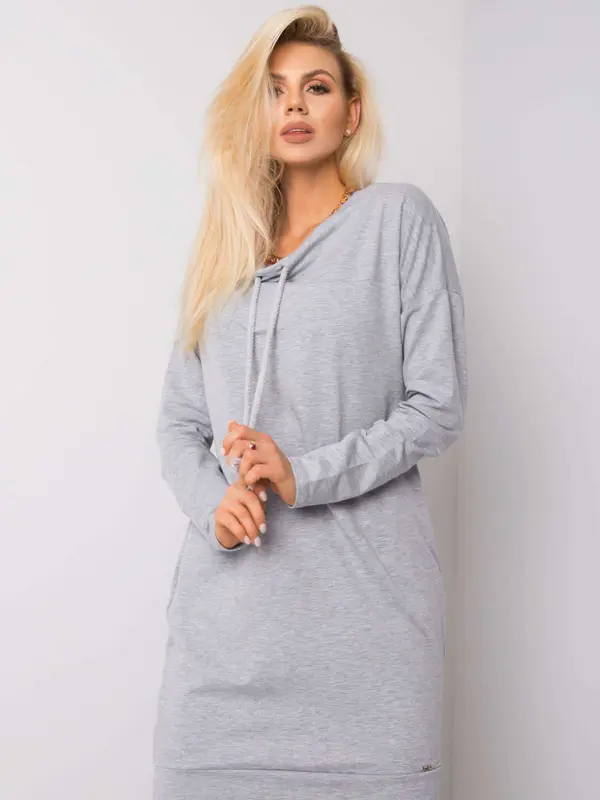 RELEVANCE Dress-RV-TU-4444.30P-gray