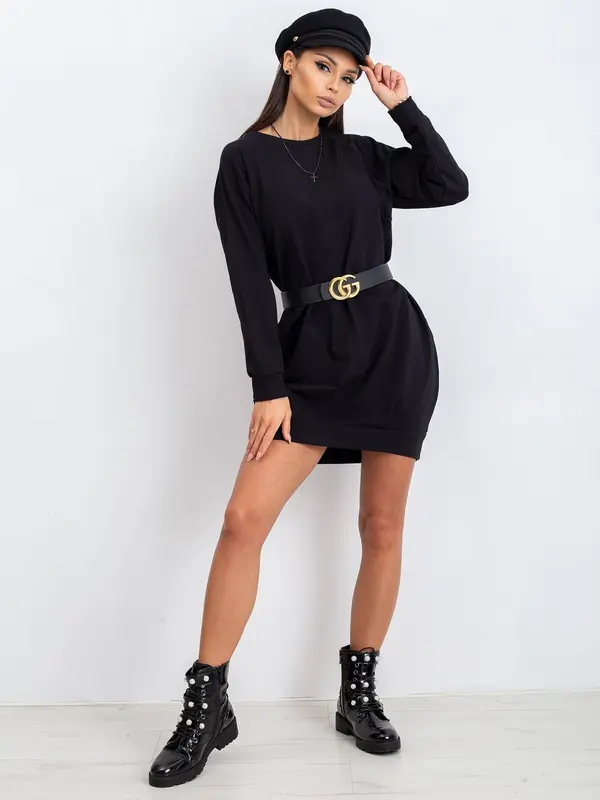 BASIC Feel Good Dress-RV-TU-5184.93P-black