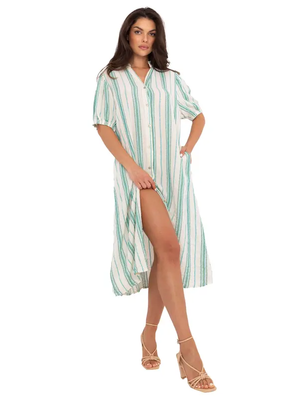 Och Bella Dress-TW-SK-BI-2451.84-white-green