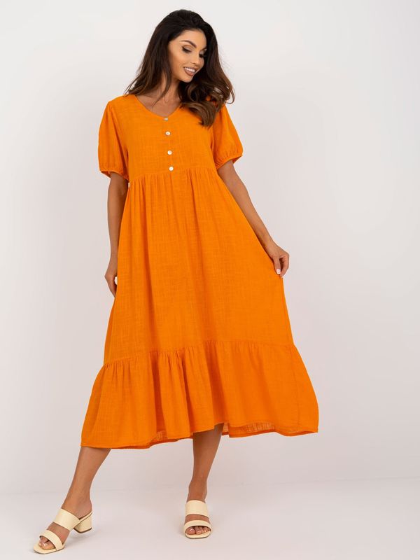 Och Bella Dress-TW-SK-BI-25504.19P-orange