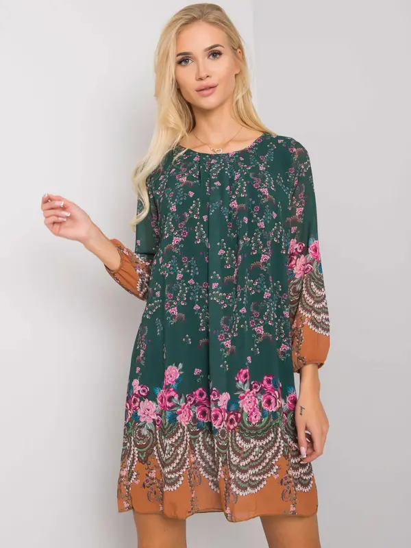 Och Bella Dress-TW-SK-BI-2667-1.72P-dark green
