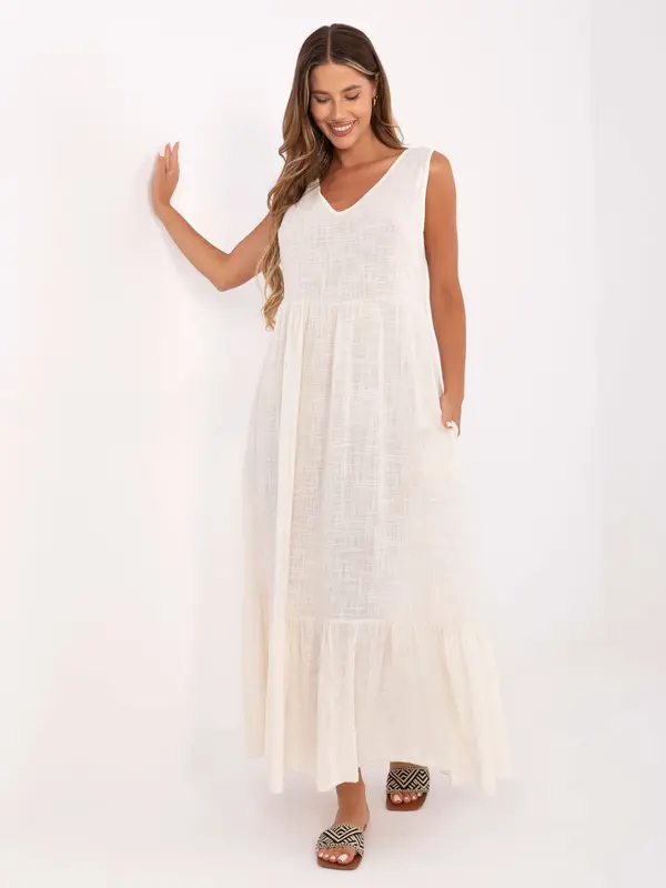 Och Bella Dress-TW-SK-BI-28007.63-light beige