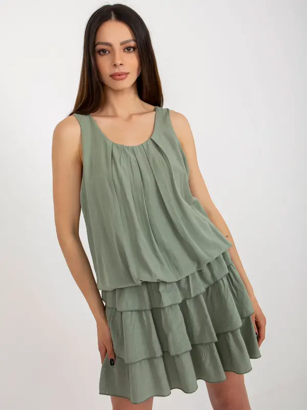 Och Bella Dress-TW-SK-BI-8139.44-khaki