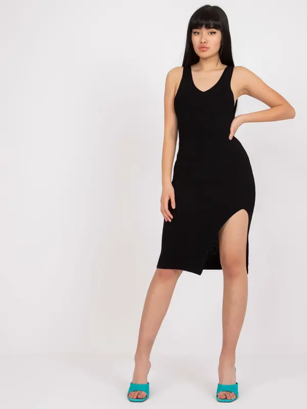 Och Bella Dress-TW-SK-BI-B001.67P-black