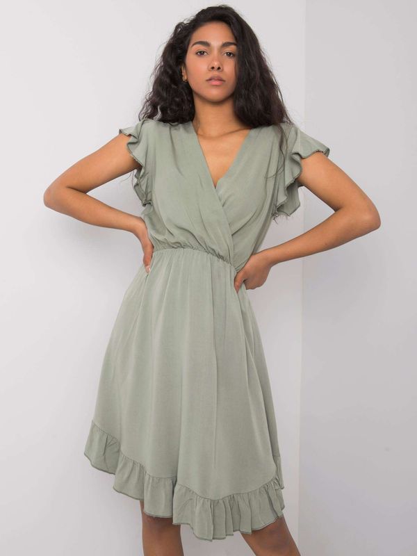 Och Bella Dress-TW-SK-BI-BF003.71-khaki