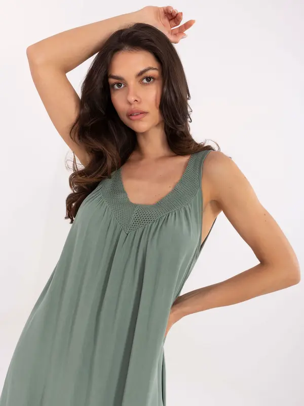 Och Bella Dress-TW-SK-BI-L0125.52-khaki