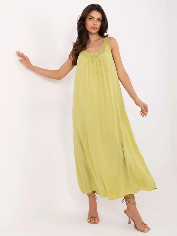 Och Bella Dress-TW-SK-BI-L0125.52-lime green