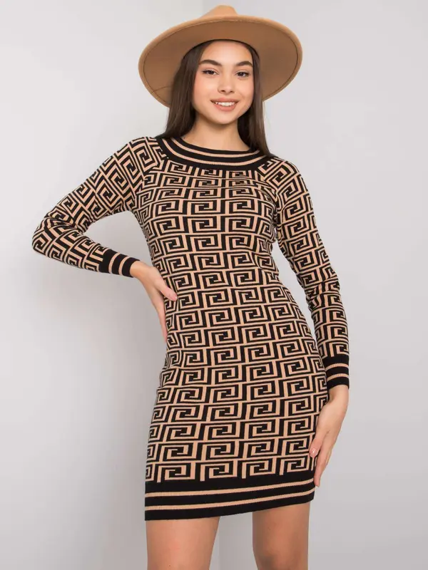 Och Bella Dress-TW-SK-BI-ZS5218.50-camel