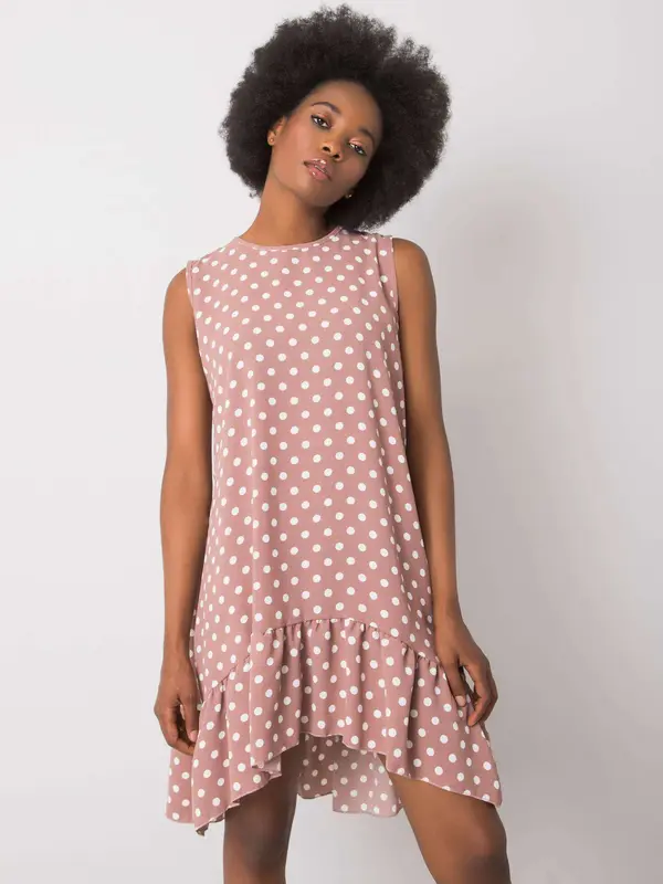 RUE PARIS Dress-WN-SK-700.71-dark pink