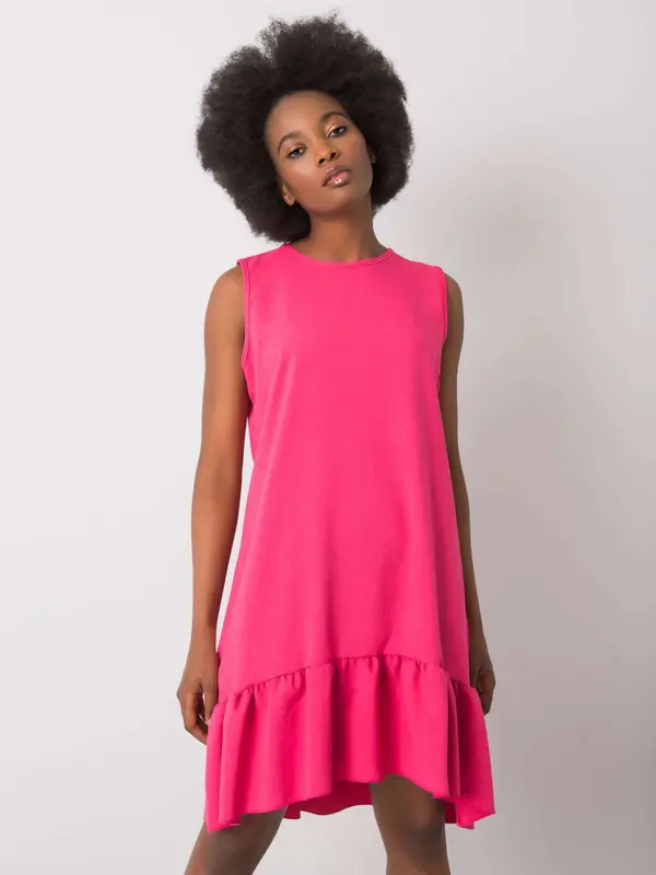 RUE PARIS Dress-WN-SK-701.81-dark pink