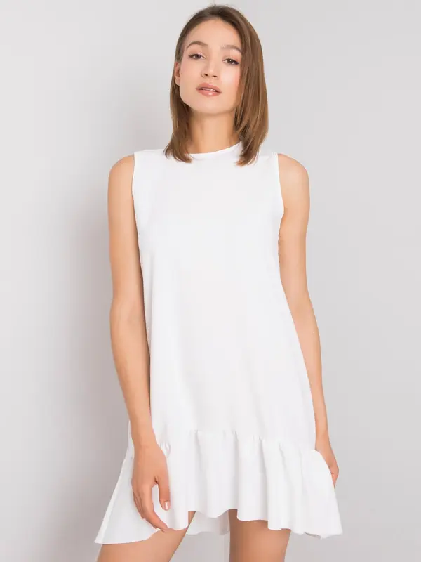 RUE PARIS Dress-WN-SK-701.81-white