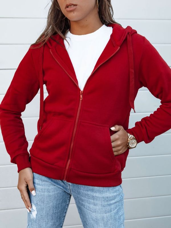DStreet DStreet Bluza damska VICTORIA czerwona