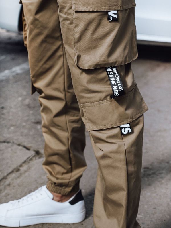 DStreet Dstreet Men's Khaki Cargo Pants