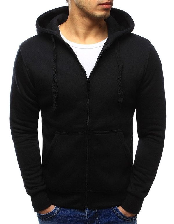 DStreet DStreet Men's Zip Hoodie Black