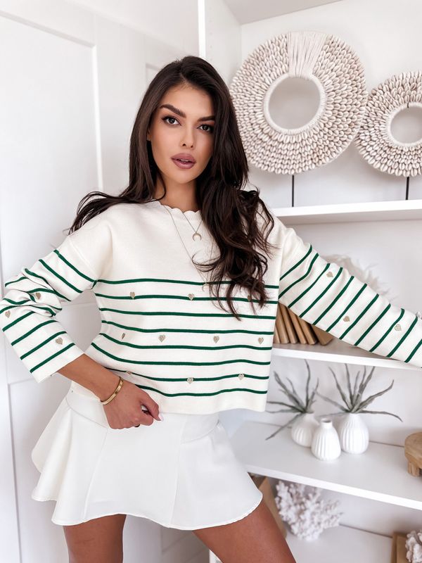 DStreet DStreet Sweter damski VELORIA zielony