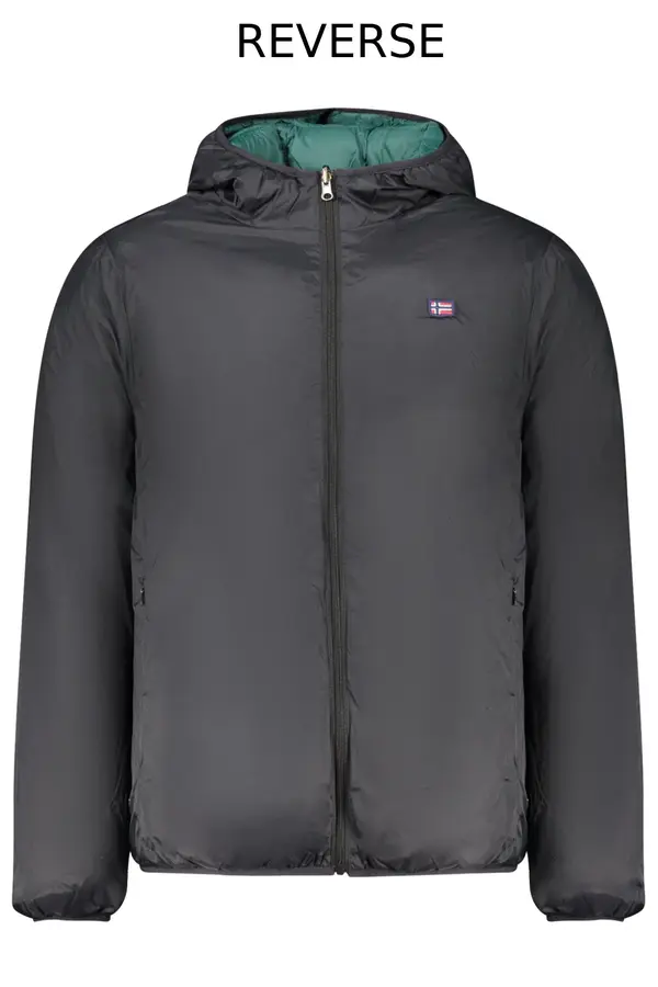 NORWAY 1963 Dvostranska športna jakna s kapuco