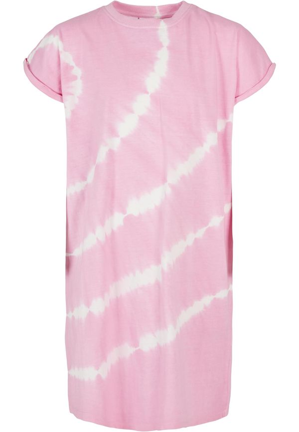 Urban Classics Kids Dye Dye Girlypink Dress