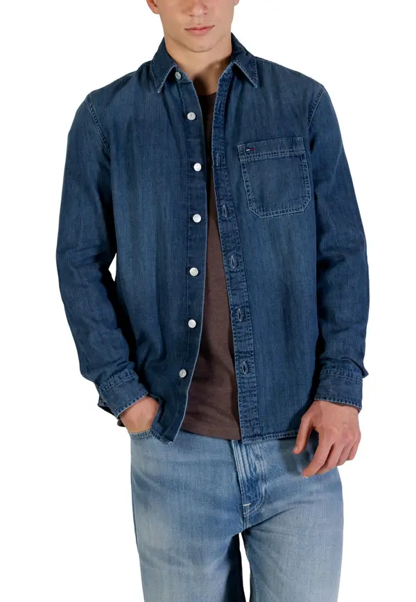 Tommy Hilfiger Jeans Džins srajca Tommy Hilfiger