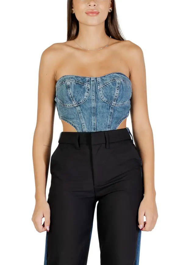 COLCCI Džins top Colcci z izrezom srček