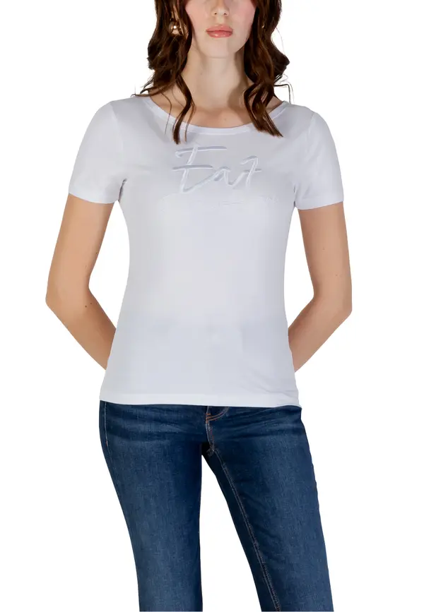 EA7 EA7 bela majica s kratkimi rokavi