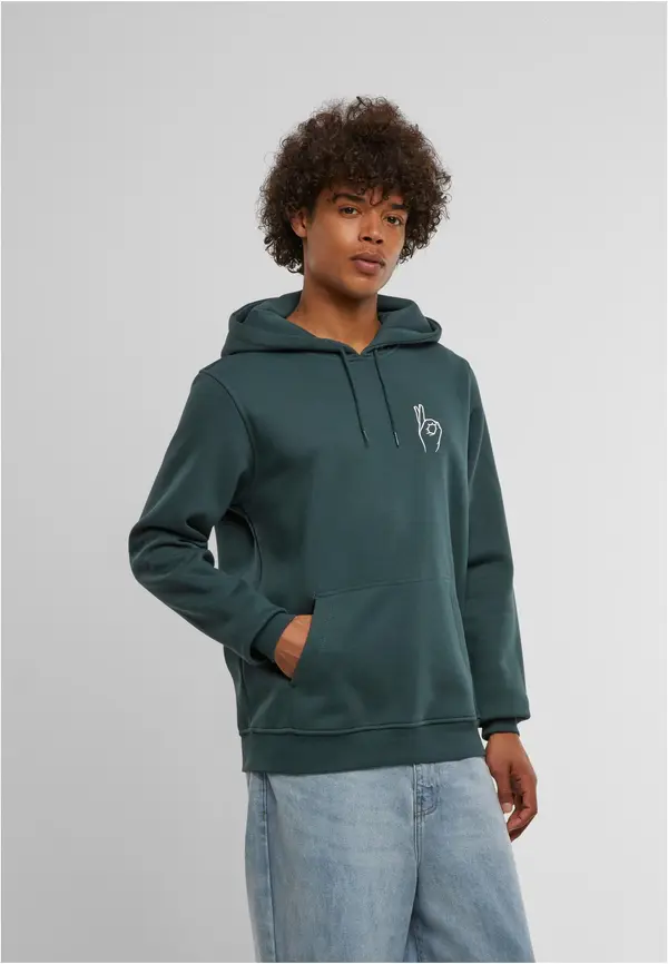 Mister Tee Easy Sign Hoody bottlegreen