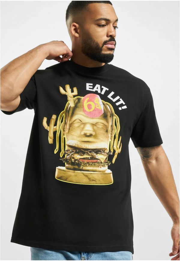 Mister Tee Eat Lit Oversize Tee Black