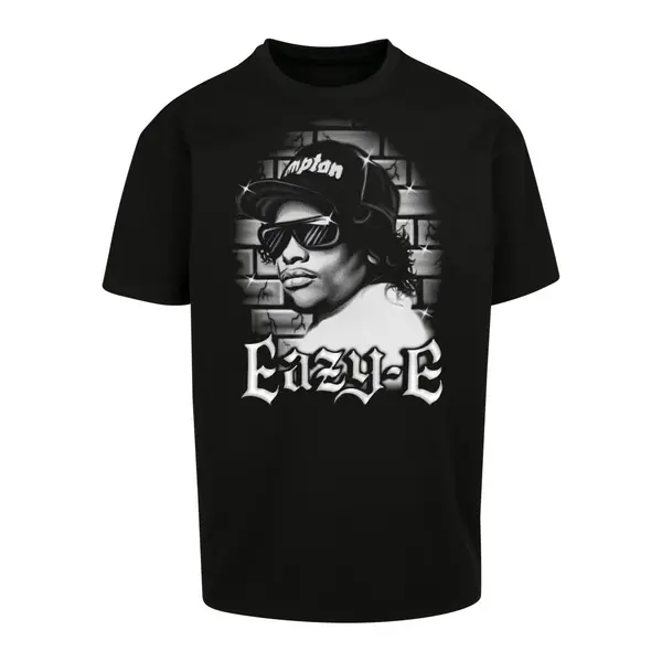 Mister Tee Eazy-E Paintbrush Oversize Tee black