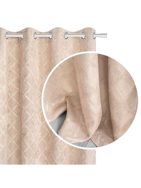 Edoti Edoti Blackout curtain 140x250 A487