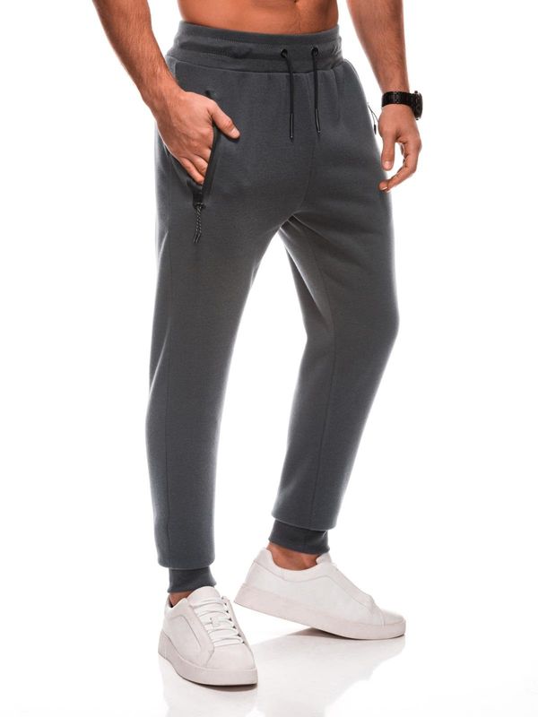 Edoti Edoti Men's BASIC uniform sweatpants - graphite V-8 EM-PABS
