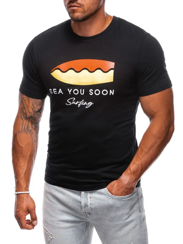 Edoti Edoti Men's printed t-shirt