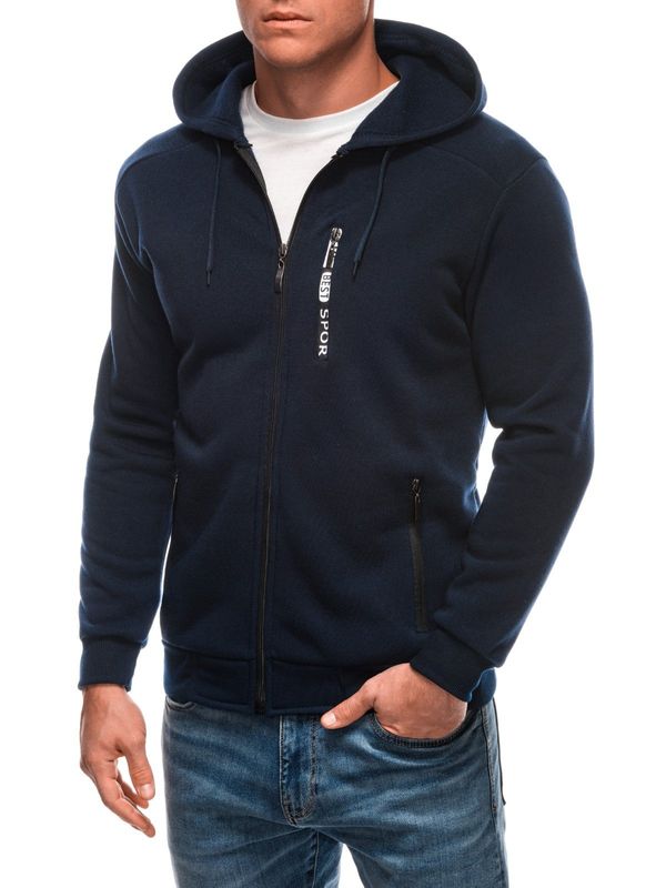 Edoti Edoti Men's zip-up sweatshirt