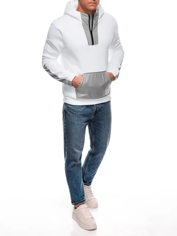 Edoti Edoti Men's zip-up sweatshirt