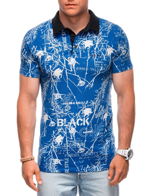 Edoti Edoti Printed Men's Polo Shirt