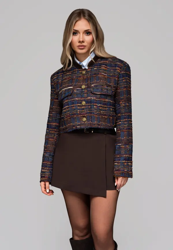 Edoti Edoti Women's short chanel jacket OW-BLZB-0102 v2