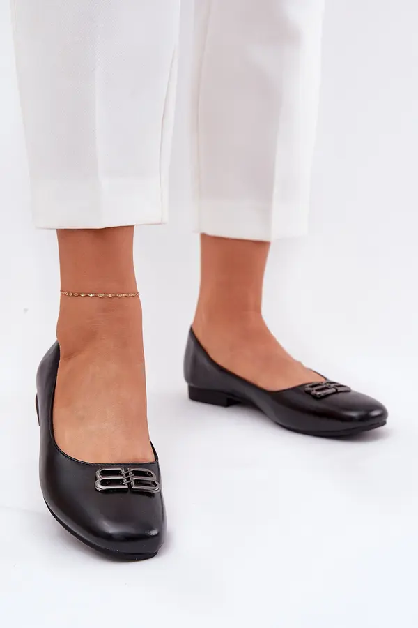 VINCEZA Elegant Women's Ballerinas With Decoration Vinceza