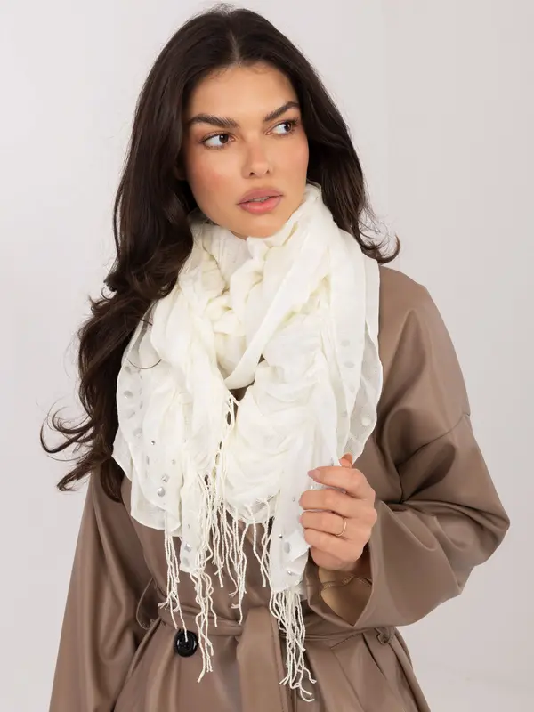 Factory Price Eleganten ecru šal z okraski