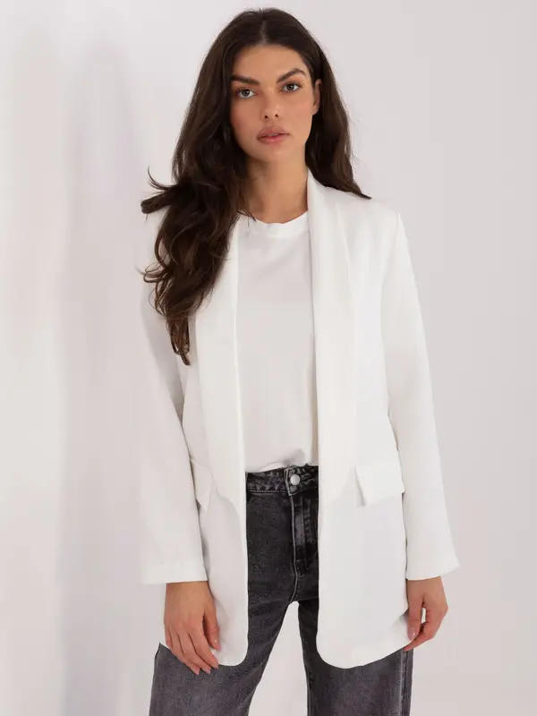 Italy Moda Elegantna bela jakna