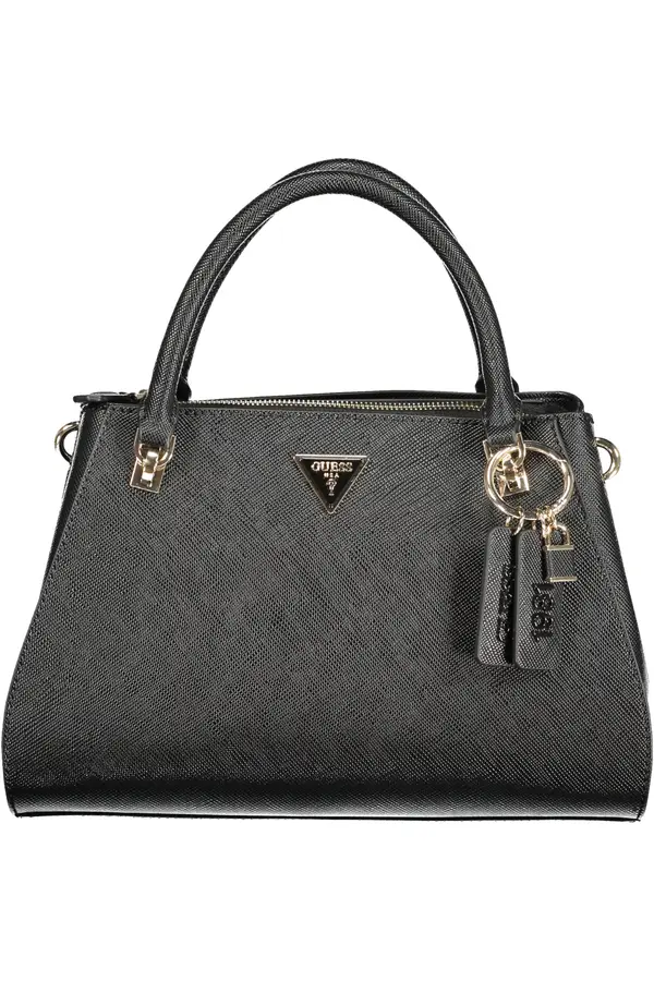 GUESS JEANS Elegantna črna torbica Guess
