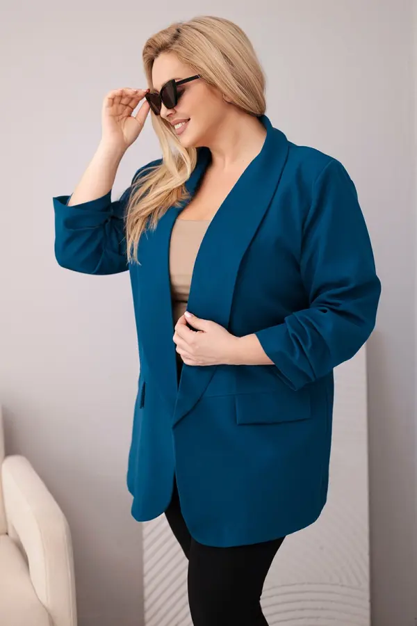 Kesi Włoski Elegantna jakna Kesi za večje velikosti