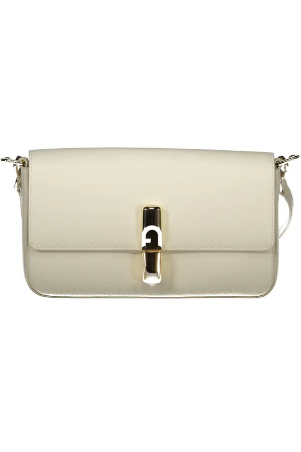 Furla Elegantna kremna torba za čez ramo