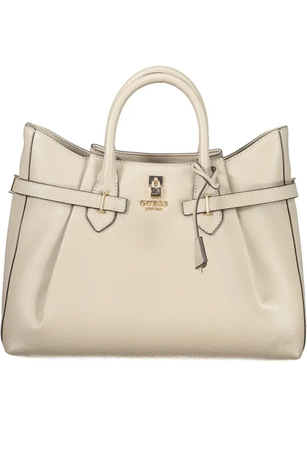 GUESS JEANS Elegantna kremna torbica