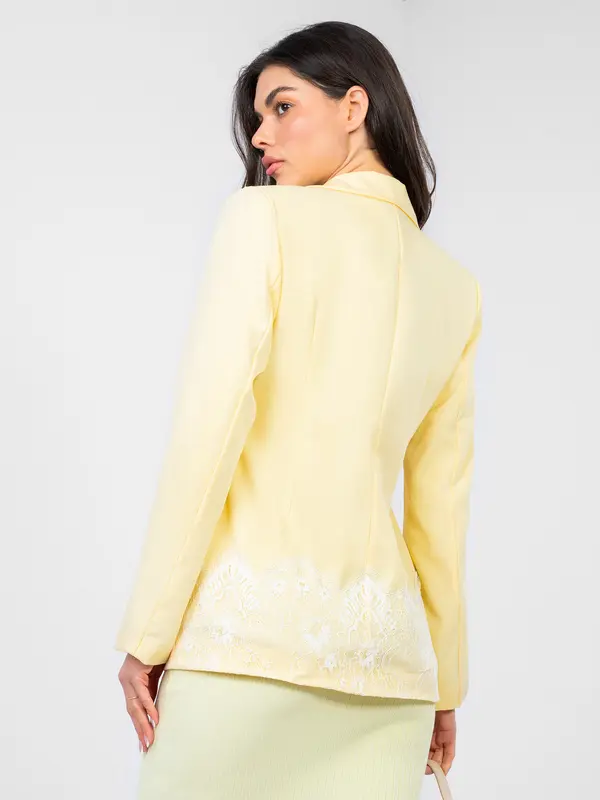 Factory Price Elegantna rumena jakna