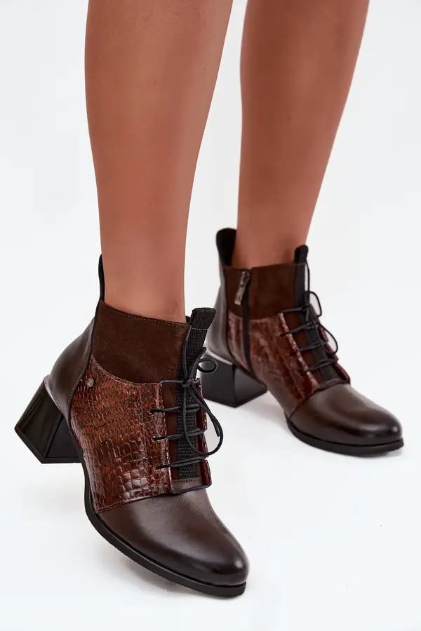 Zazoo Elegantni gležnjarji s peto