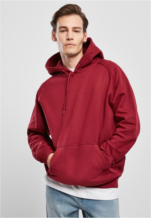 Urban Classics Empty Hoody Burgundy